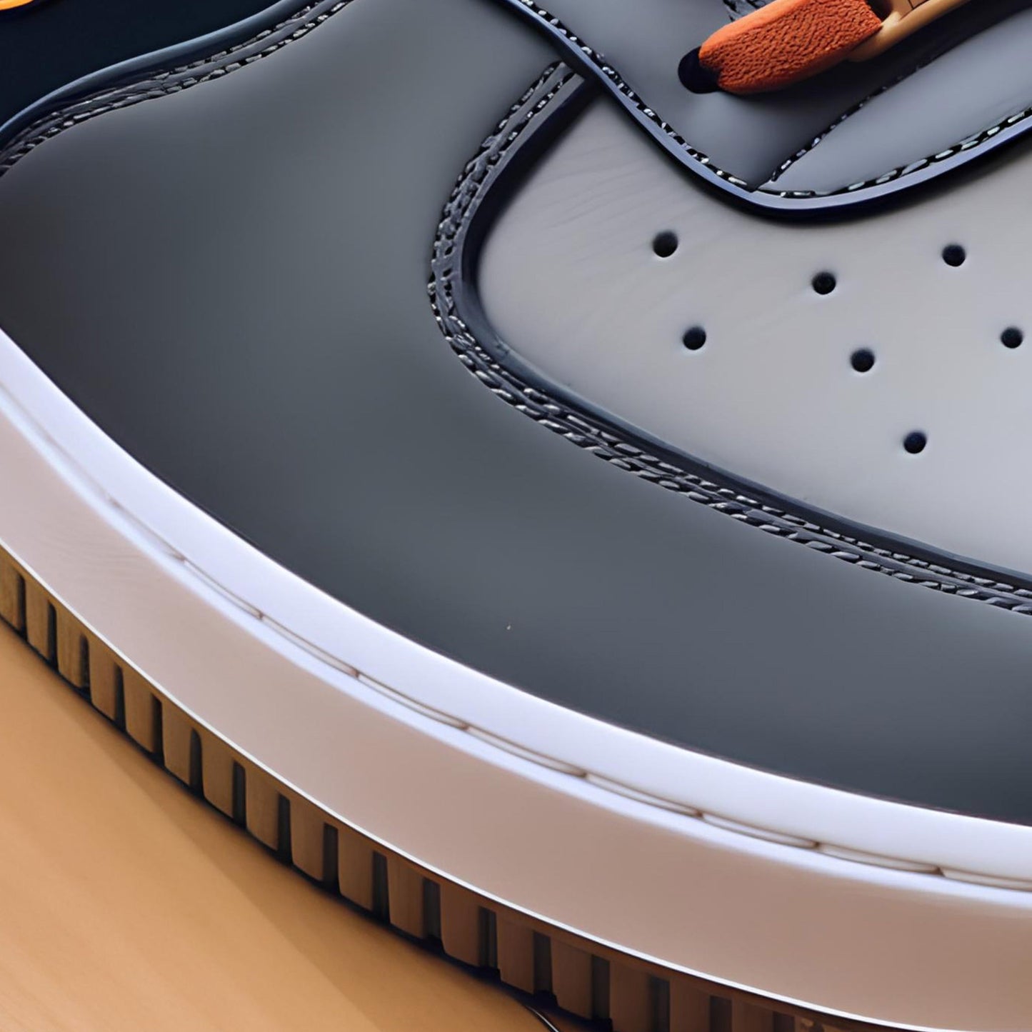 Nike Air Force 1 Custom | Tungsten Slate - Custom Nike - Boundless Customs