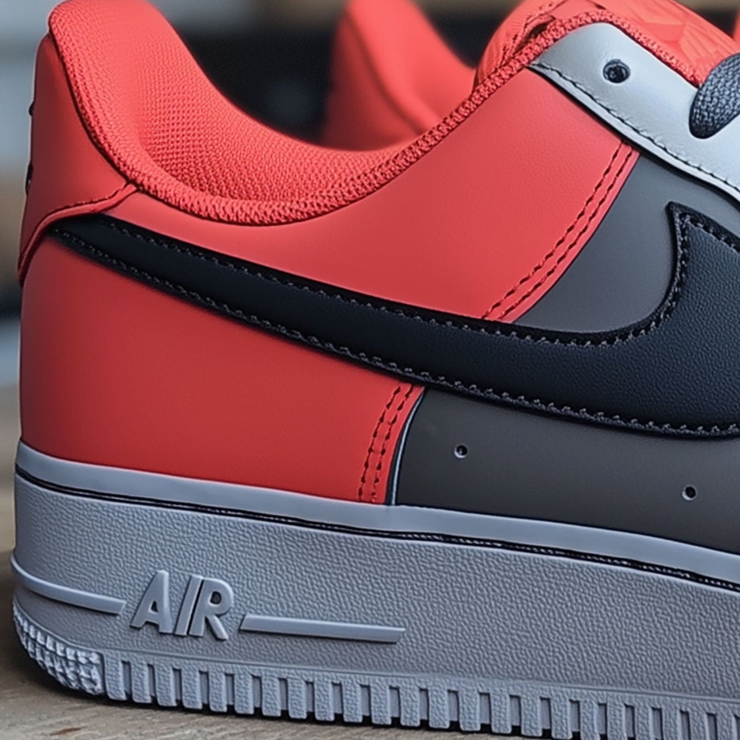 Nike Air Force 1 Custom | Crimson Shade - Custom Nike - Boundless Customs