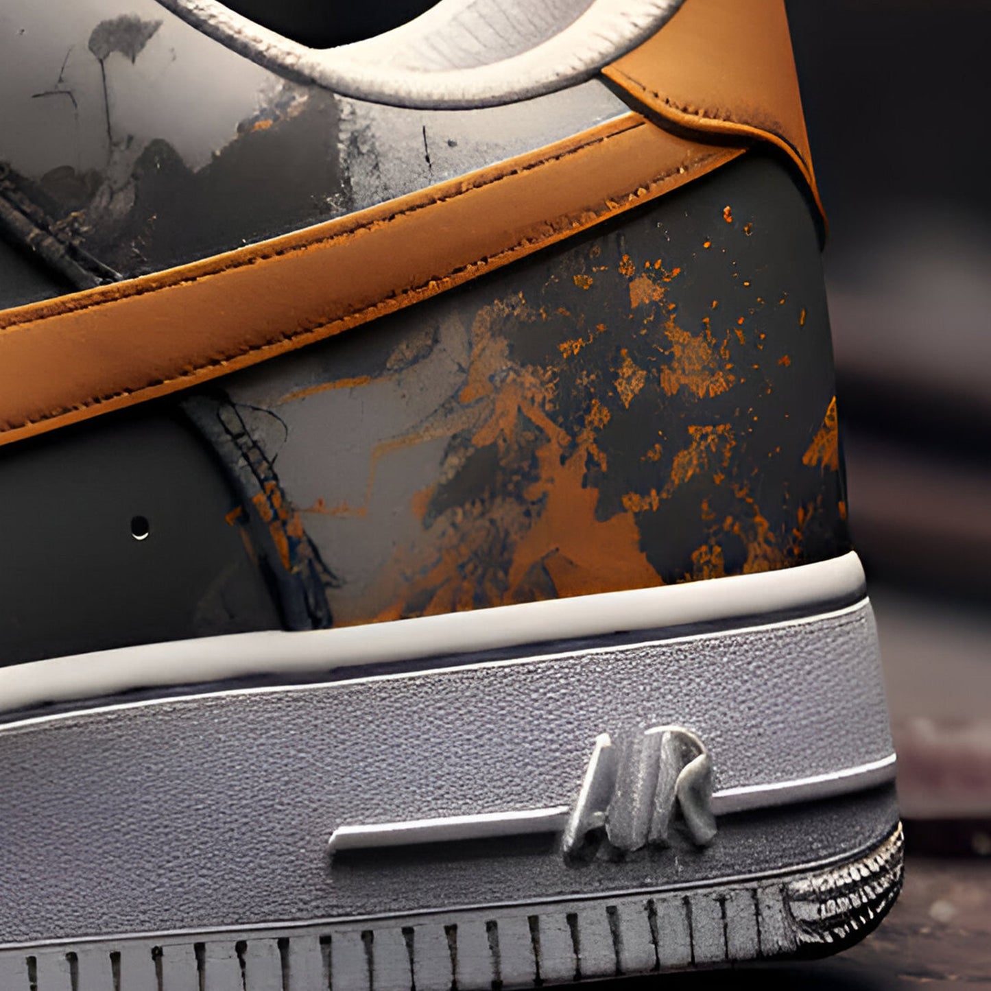 Nike Air Force 1 Custom | Dystopian Grey - Custom Nike - Boundless Customs