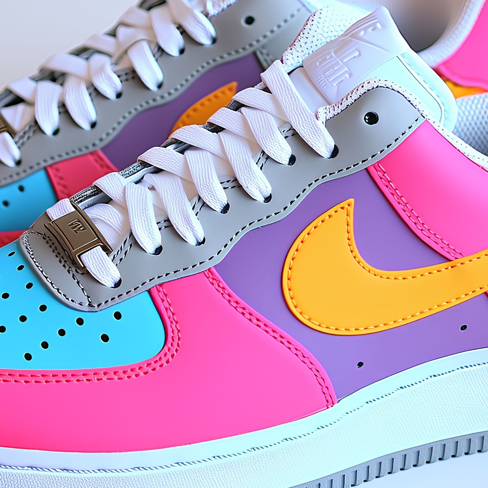 Nike Air Force 1 Custom | Miami LOL - Custom Nike - Boundless Customs