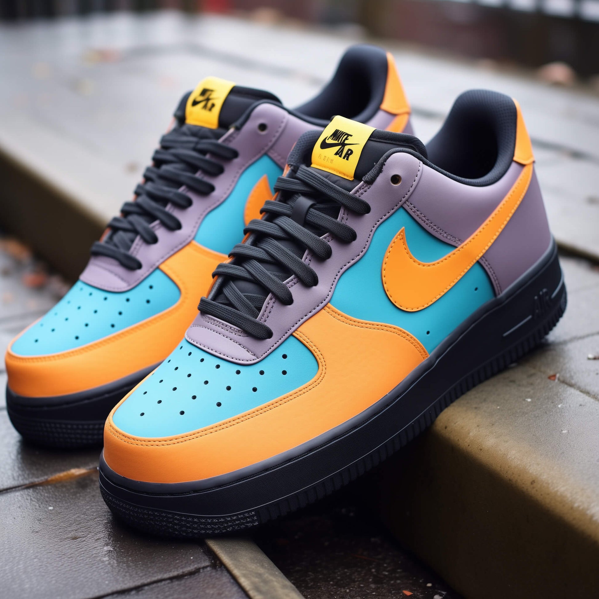 Nike Air Force 1 Custom | Neptune Blaze - Custom Nike - Boundless Customs