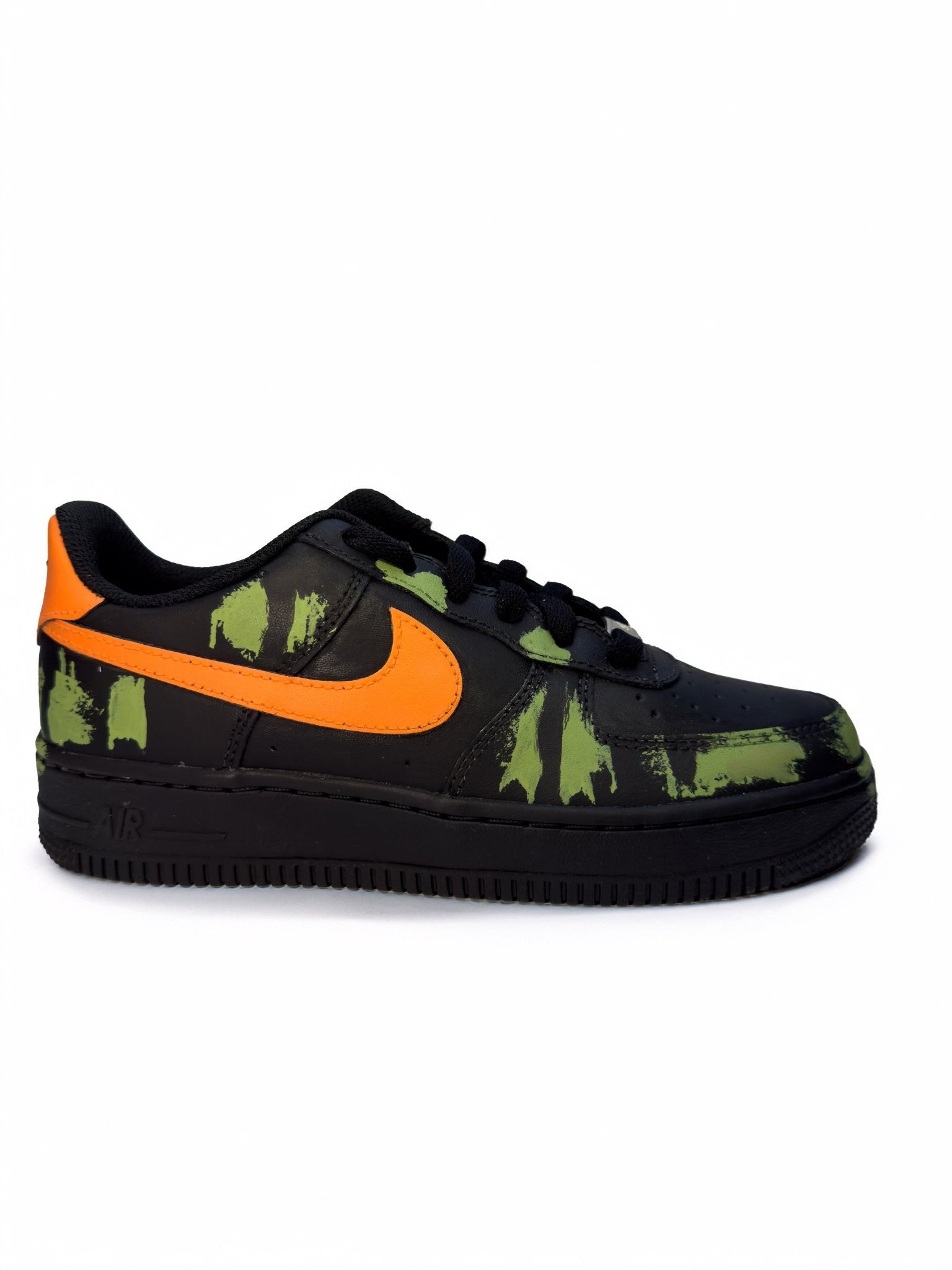 Custom Nike Air Force 1 Trainers Jungle Camo Pattern Boundless Customs