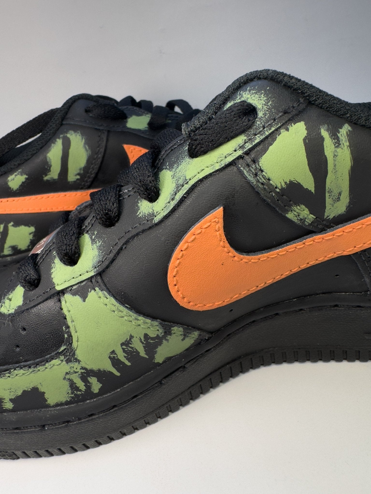 Nike Air Force 1 Custom Sneakers | Grime | Jungle Camo - Custom Nike - Boundless Customs